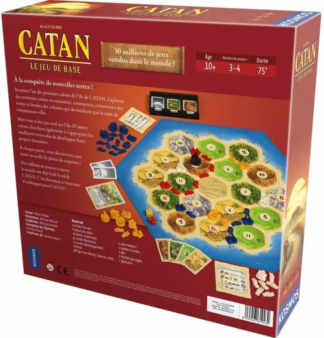 Kosmos Catan 75 min Bordspel Strategie