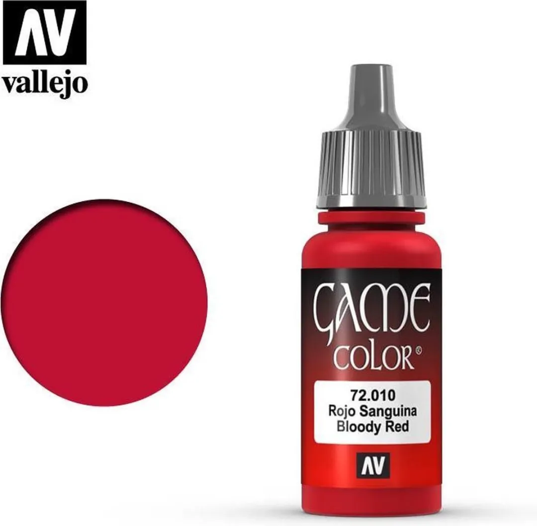 Vallejo Game Color Bloody Red Acrylverf 18ml