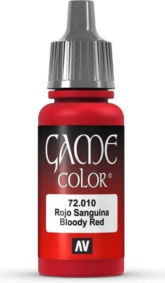 Vallejo Game Color Bloody Red Acrylverf 18ml