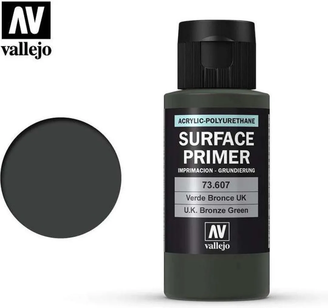 Vallejo Hobbyverf Acryl 73607 UK Bronze Green - 60ml