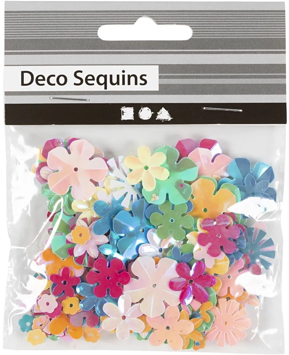 Creativ Company Pailletten Bloemen 5-20mm - 10g