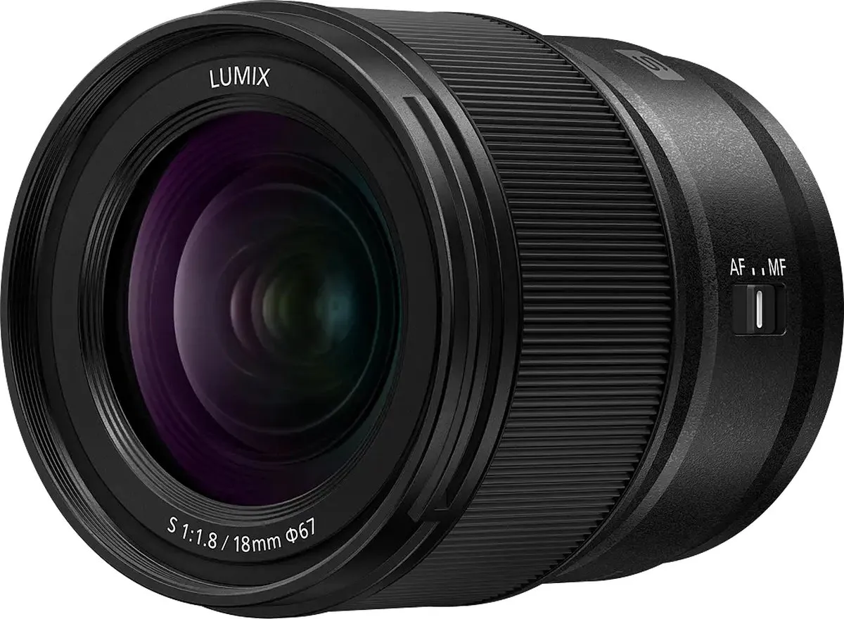 Panasonic LUMIX S S-S18E 18mm F1.8 Objectief - 67mm