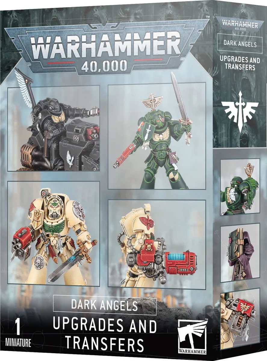 Games Workshop Dark Angels Upgrades & Transfers 87-delig