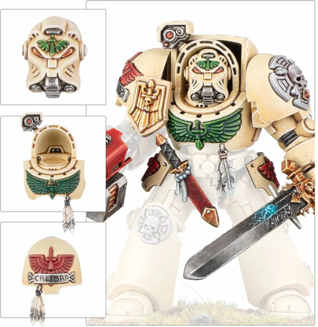 Games Workshop Dark Angels Upgrades & Transfers 87-delig