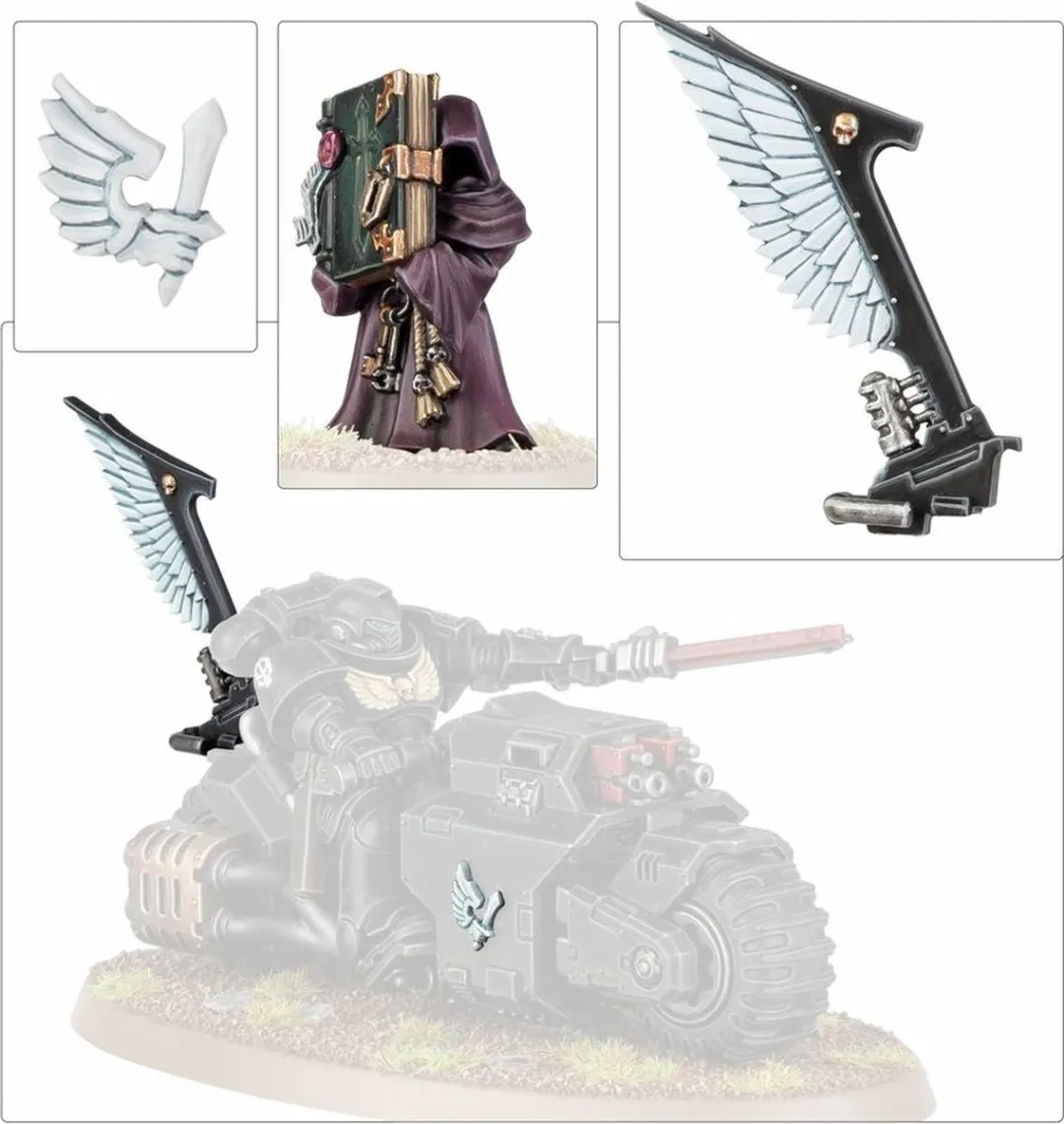 Games Workshop Dark Angels Upgrades & Transfers 87-delig