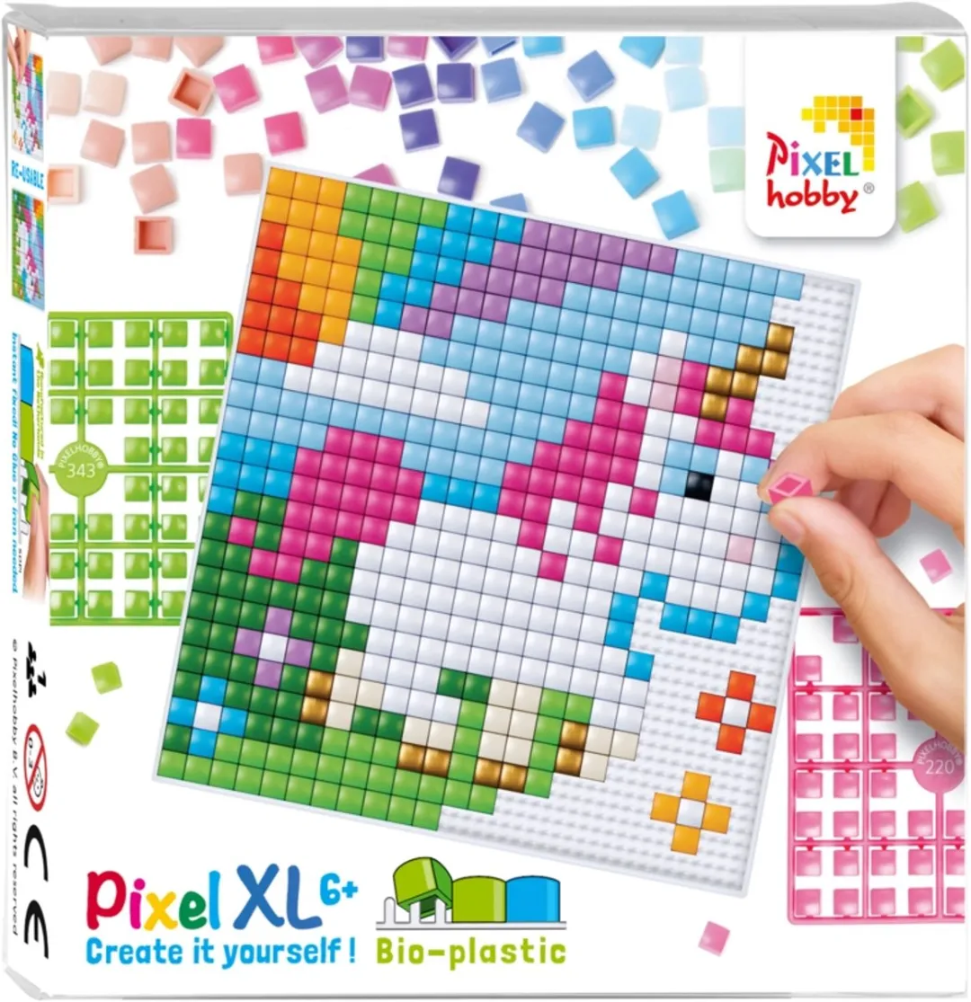 Pixelhobby XL Unicorn Set 41046 - Multicolor