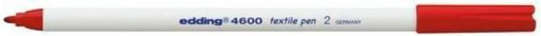 edding 4600-02 Textiel Marker - Rood