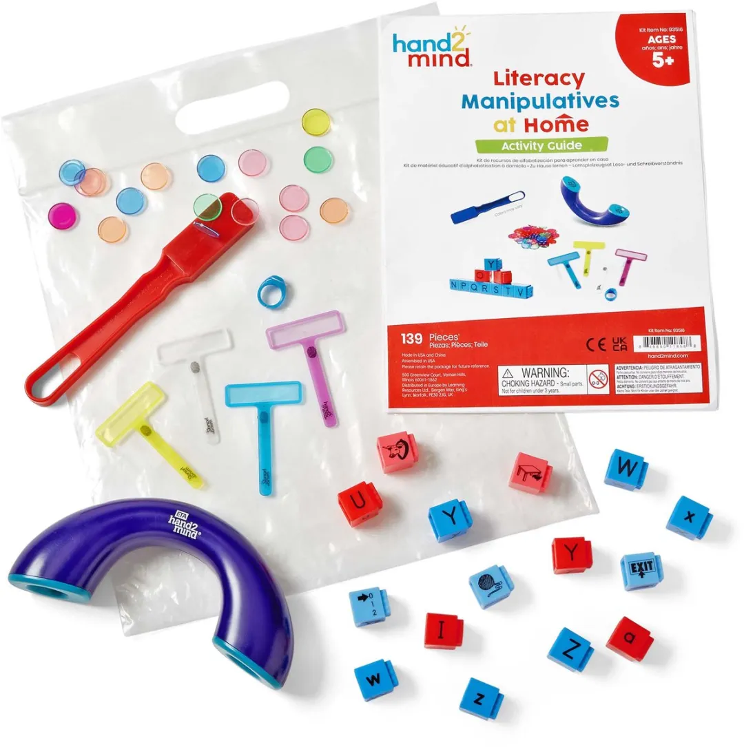Learning Resources Literacy Manipulatives at Home Kit 95093516