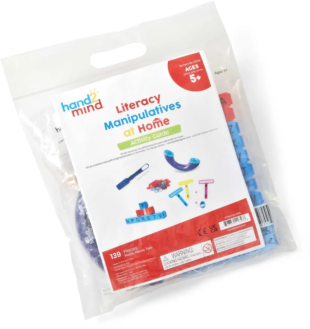 Learning Resources Literacy Manipulatives at Home Kit 95093516 - Taalspel - 6 Spelers - Multicolor