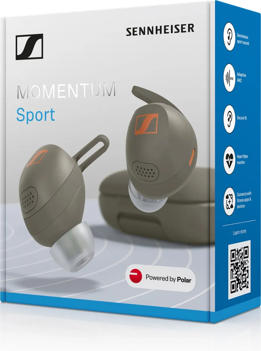 Sennheiser MOMENTUM Sport 700306 Oordopjes - Olijfgroen