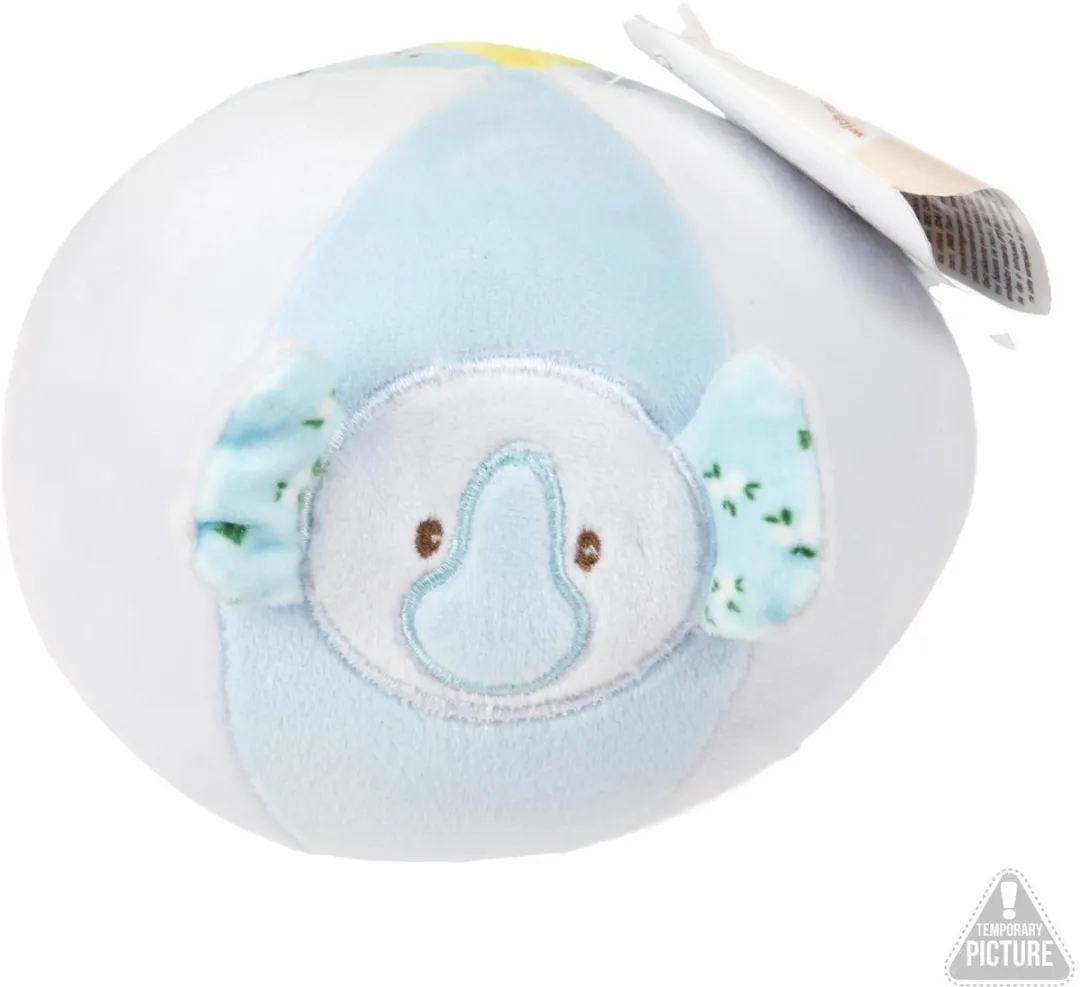 Toi-Toys Stoffen Babybal met Rammelaar