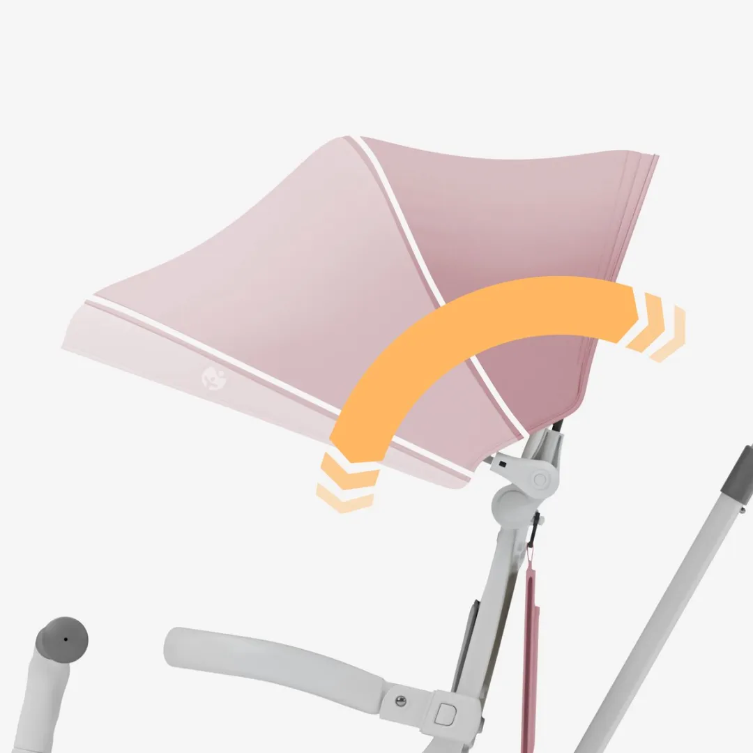 Tulano Noah 35 4-in-1 Driewielige Fiets - Roze - afbeelding 5 van 6
