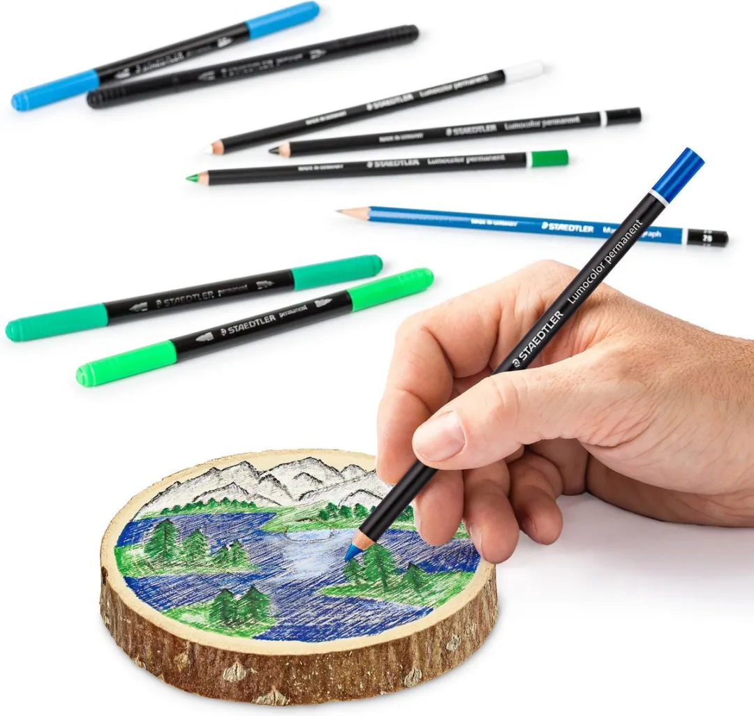 STAEDTLER Wanderlust Wood Art Set - 10-delig - Multicolor
