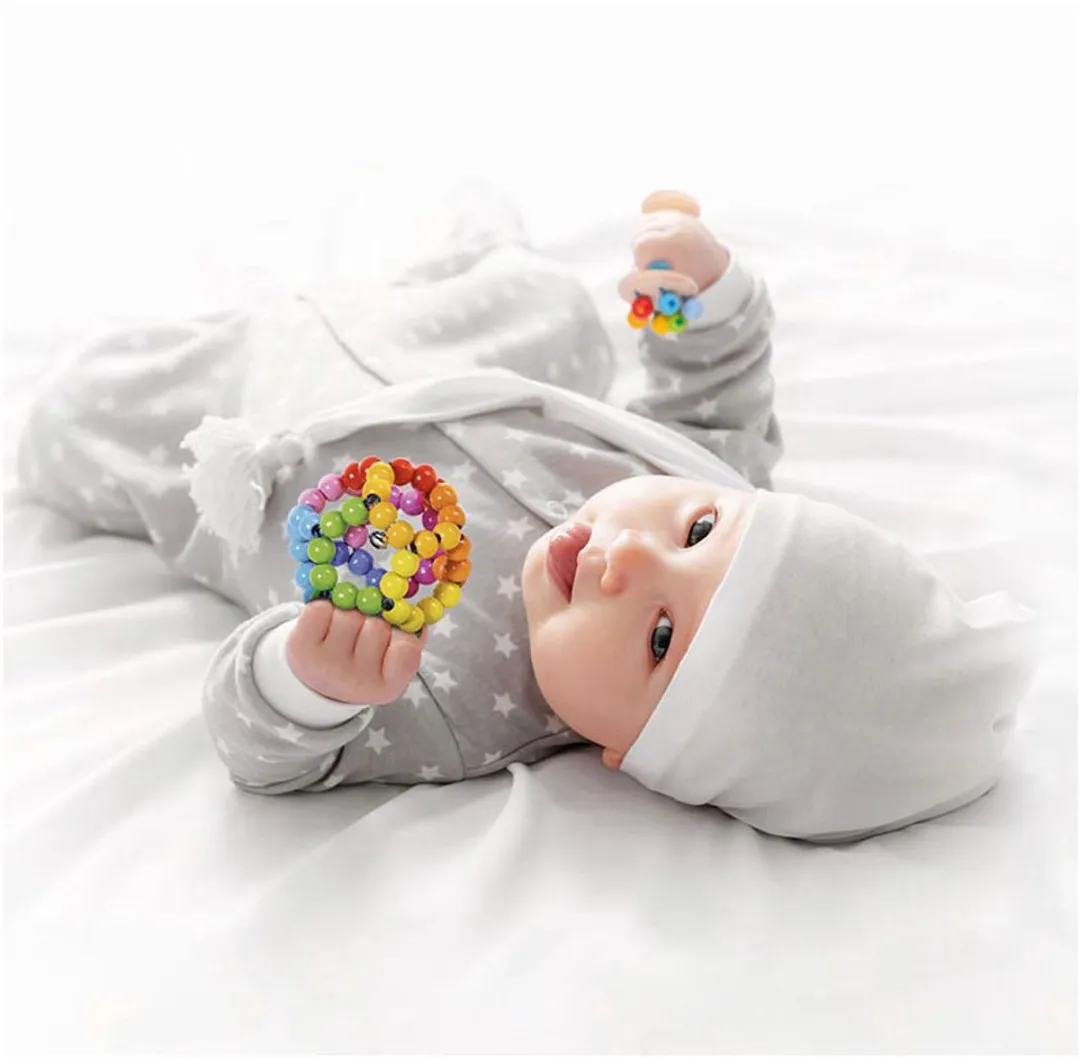 Goki Regenboogbal Bijtring - Houten Multicolor - afbeelding 2 van 2