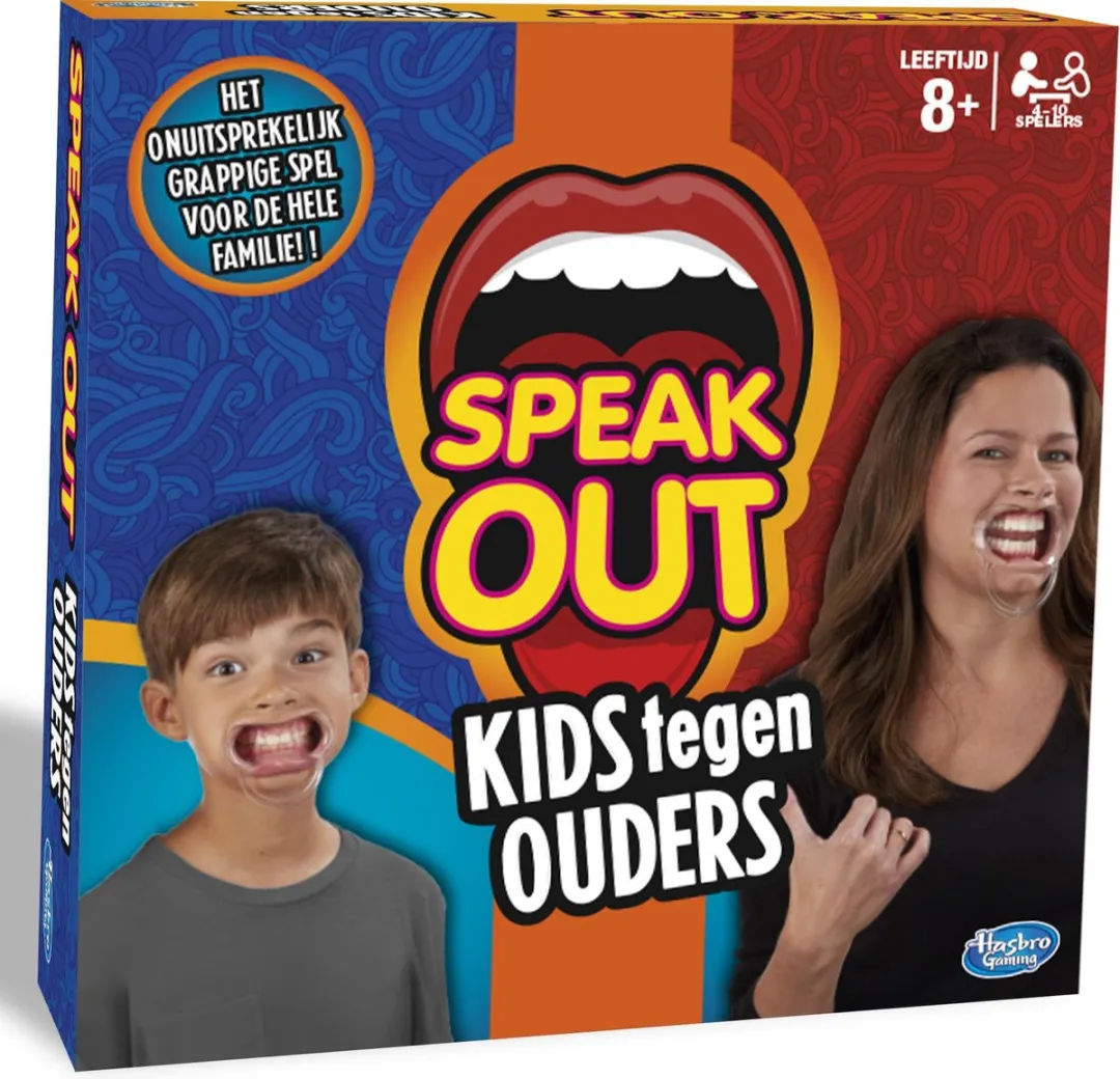 Hasbro Gaming Speak Out Kids vs Parents