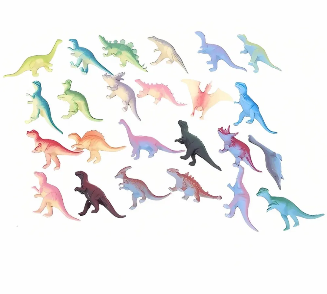 PIA Soft Toys Plastic Dinosaurussen