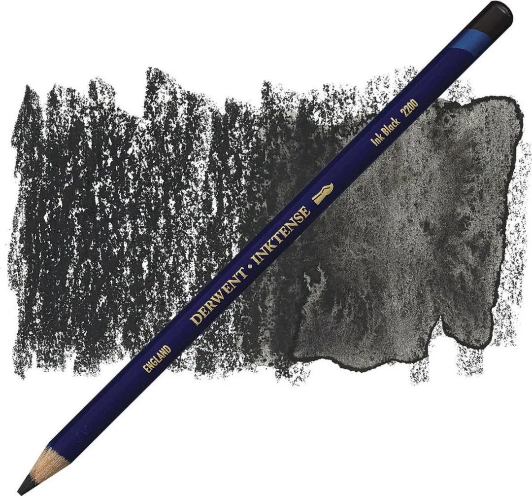 Derwent Inktense Potlood Zwart 2200
