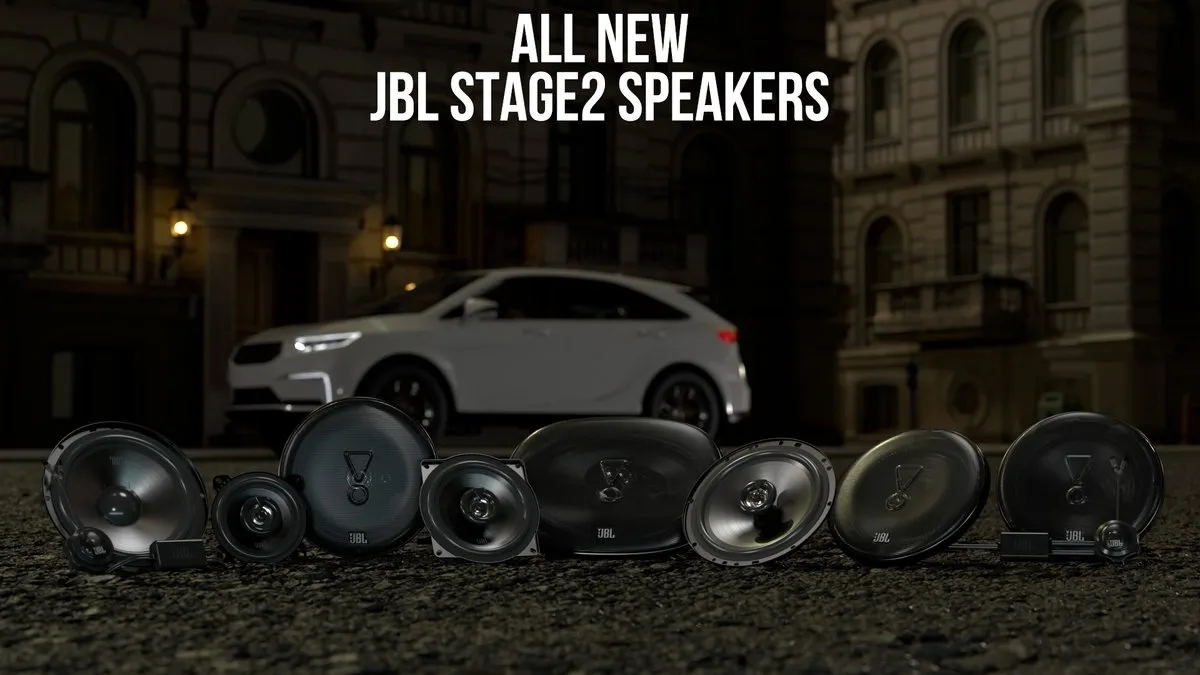 JBL Stage2 Gen2 65 Autospeakers - 480W - 2-delig - Zwart