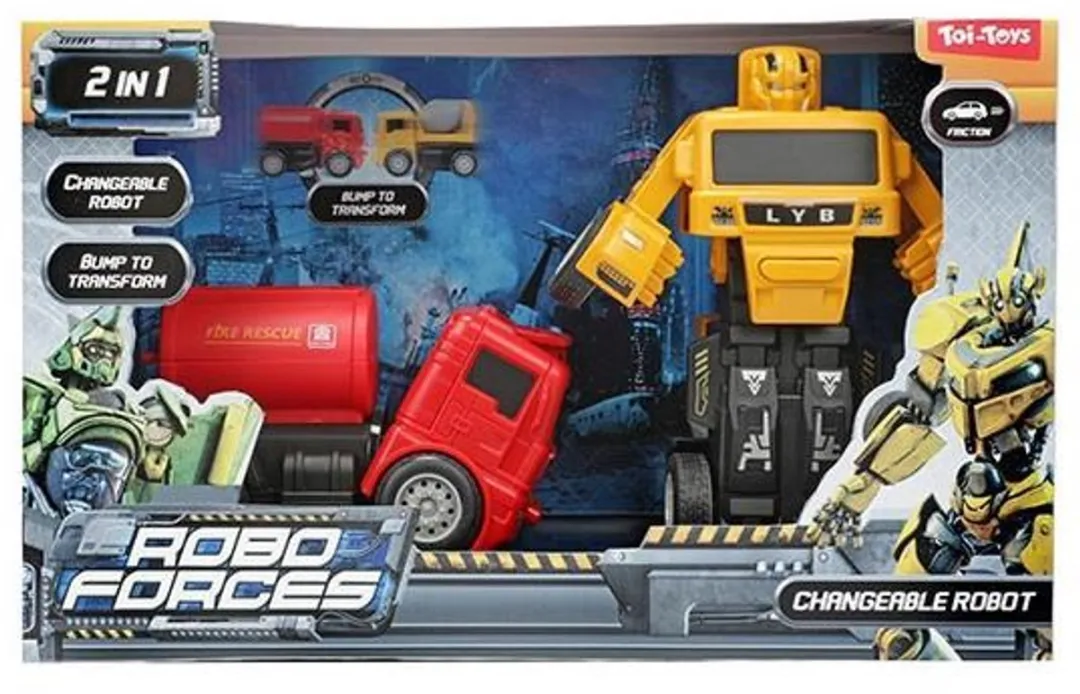 Toi-Toys Een Klik Veranderrobot