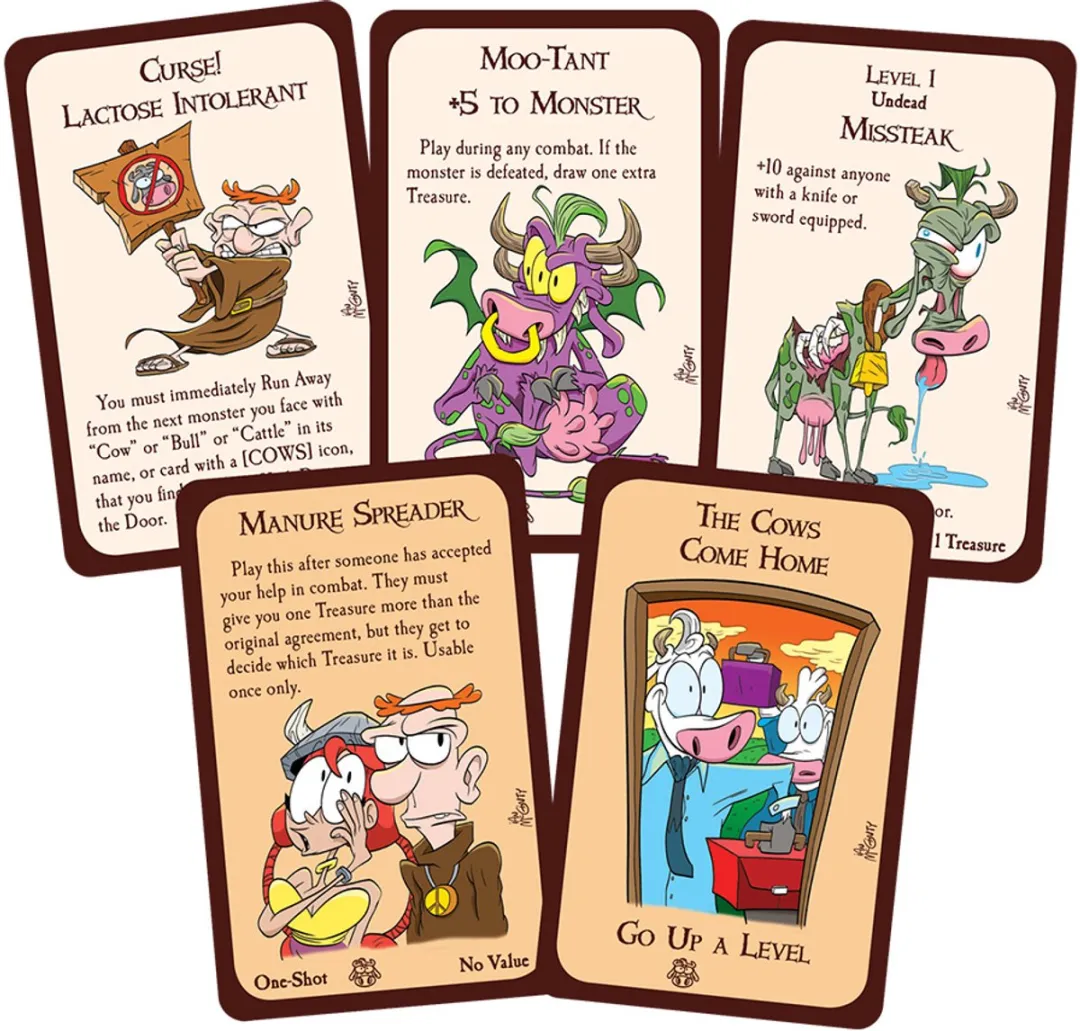 Munchkin Cows - Uitbreiding - Engelstalig - Steve Jackson Games