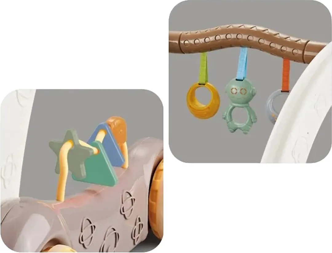 Eco Toys Activiteiten Speelkleed Blauw 2-in-1