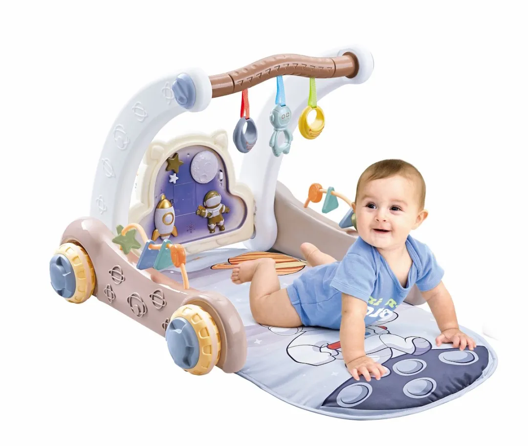 Eco Toys Activiteiten Speelkleed Blauw 2-in-1
