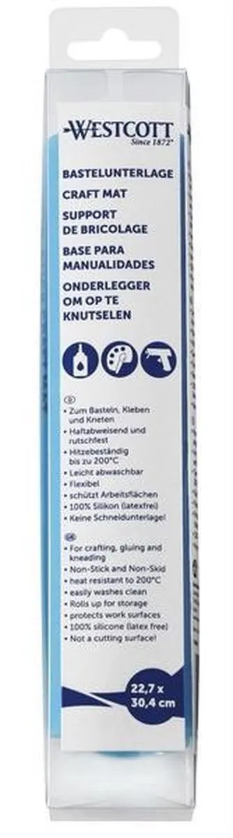 Westcott AC-E16814 Knutselmat - 227x304mm - Blauw