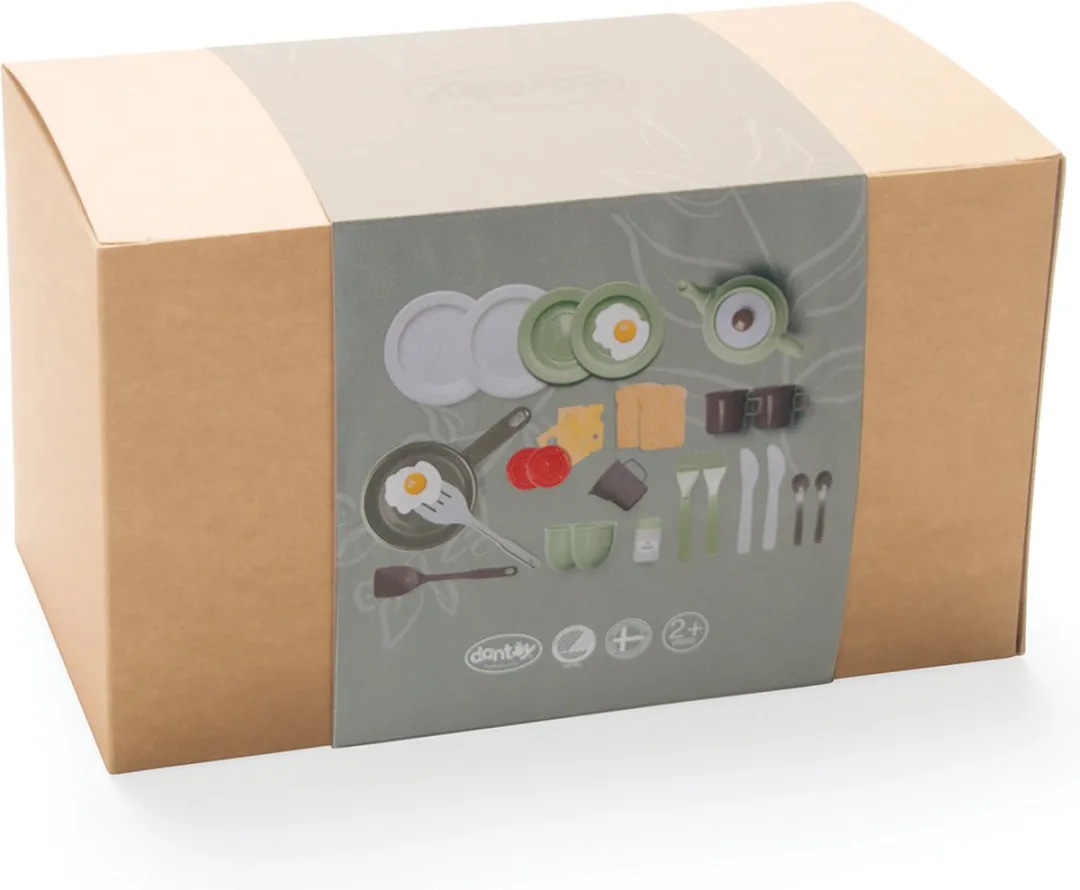 Dantoy Green Garden Ontbijtset 29-delig