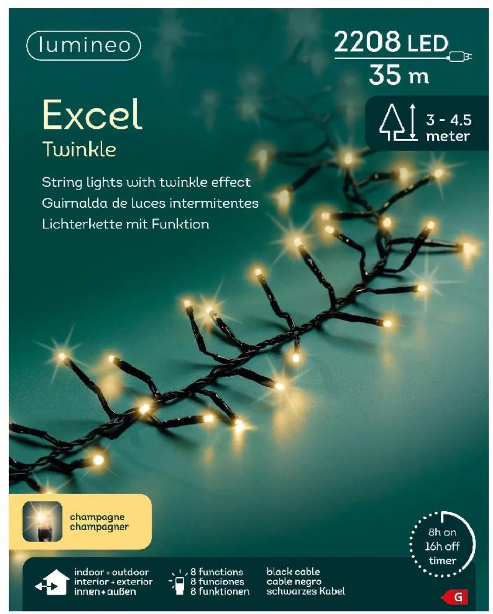 Lumineo Excel Twinkel 2208 LED