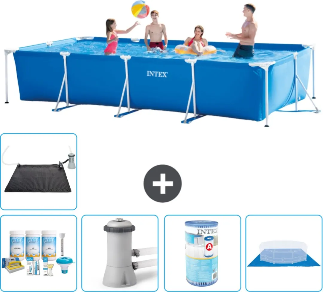 Intex Rechthoekig Frame Zwembad 450x220x84cm