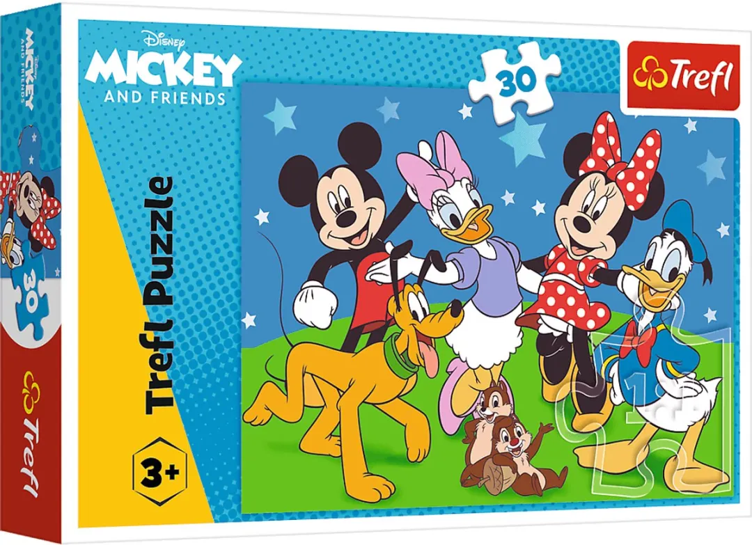Trefl Stripfiguren Legpuzzel 30 Stuks