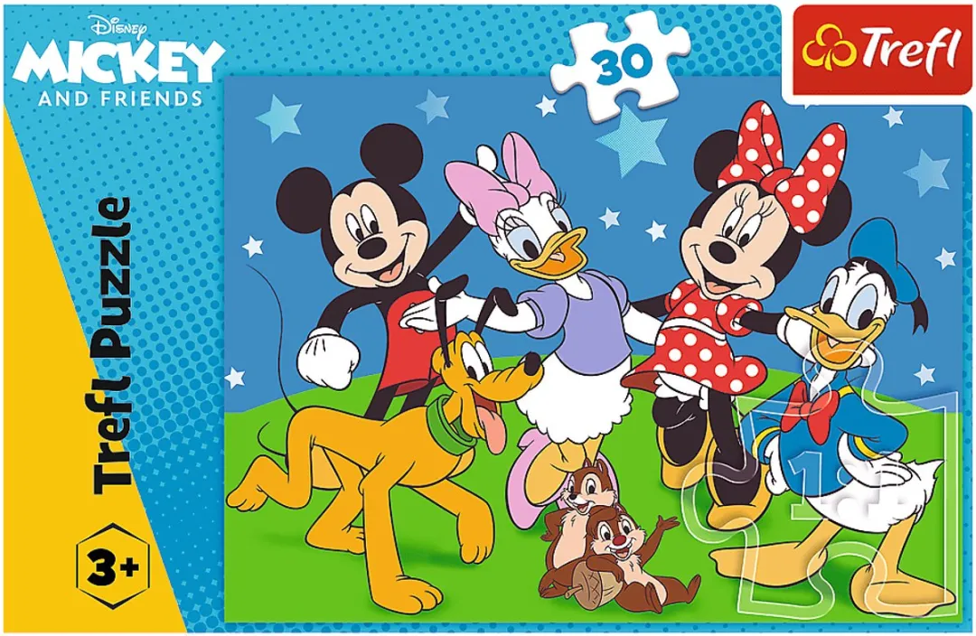 Trefl Stripfiguren Legpuzzel 30 Stuks - 30 stukjes