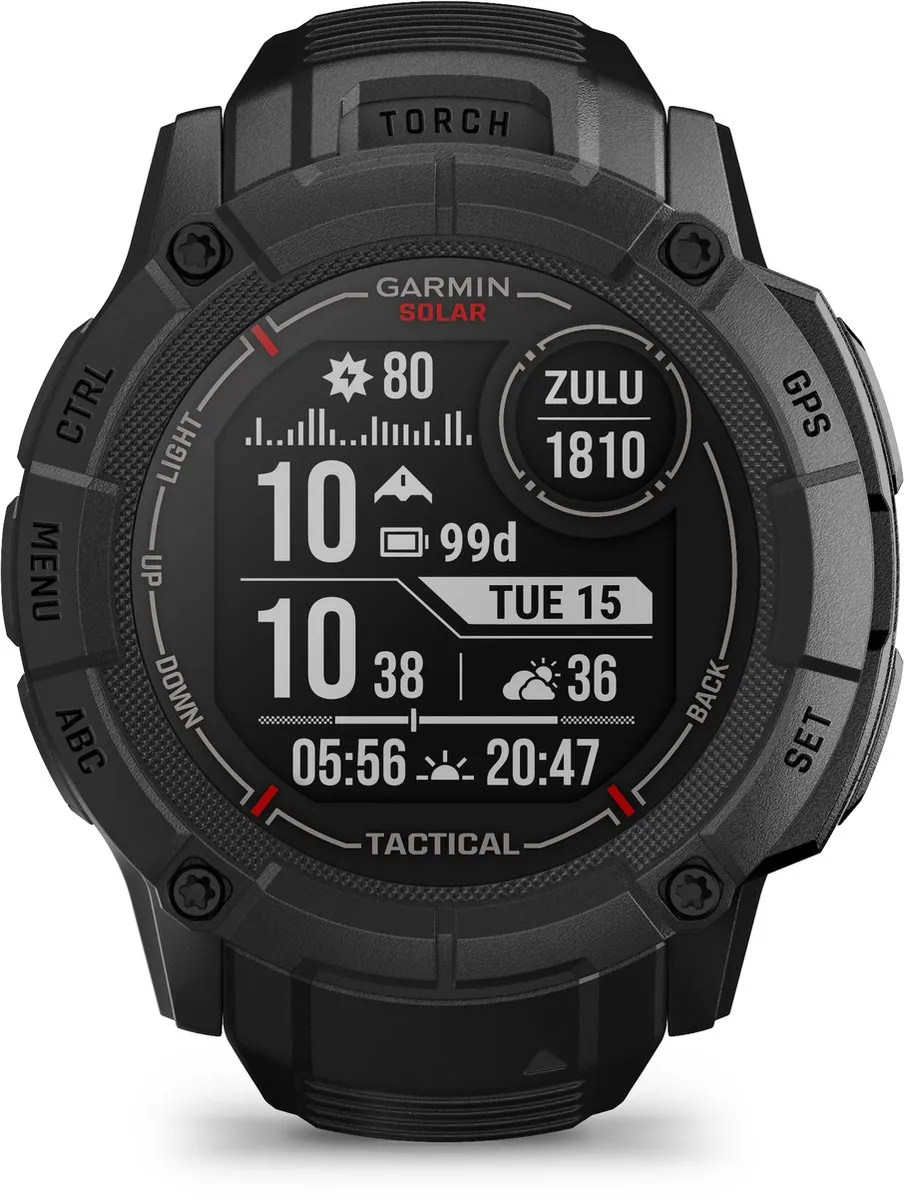 Garmin Instinct 2X Solar Tactical Edition Smartwatch