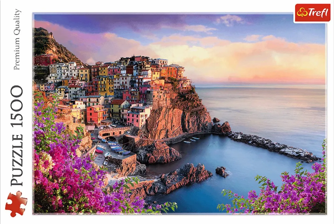 Trefl Puzzel 1500 Uitzicht op Manarola - 1500 Stuks - Multikleur