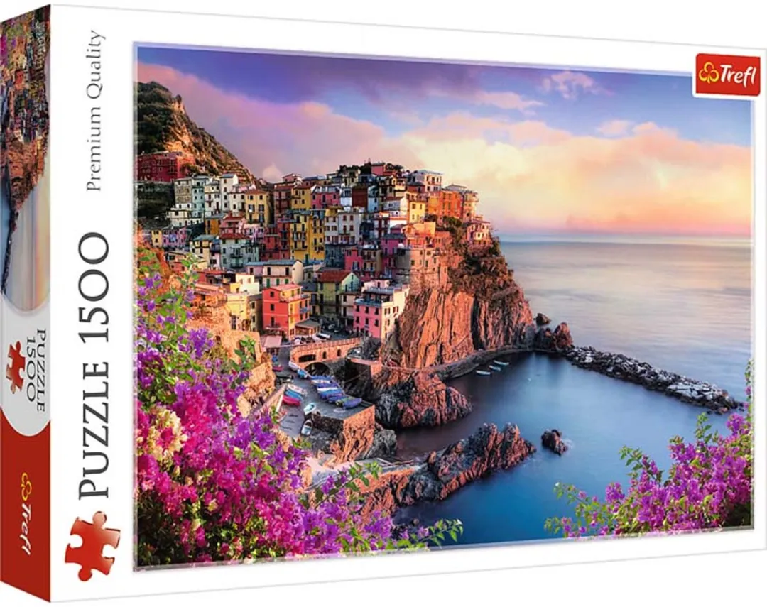 Trefl Puzzel 1500 Uitzicht op Manarola - 1500 Stuks - Multikleur