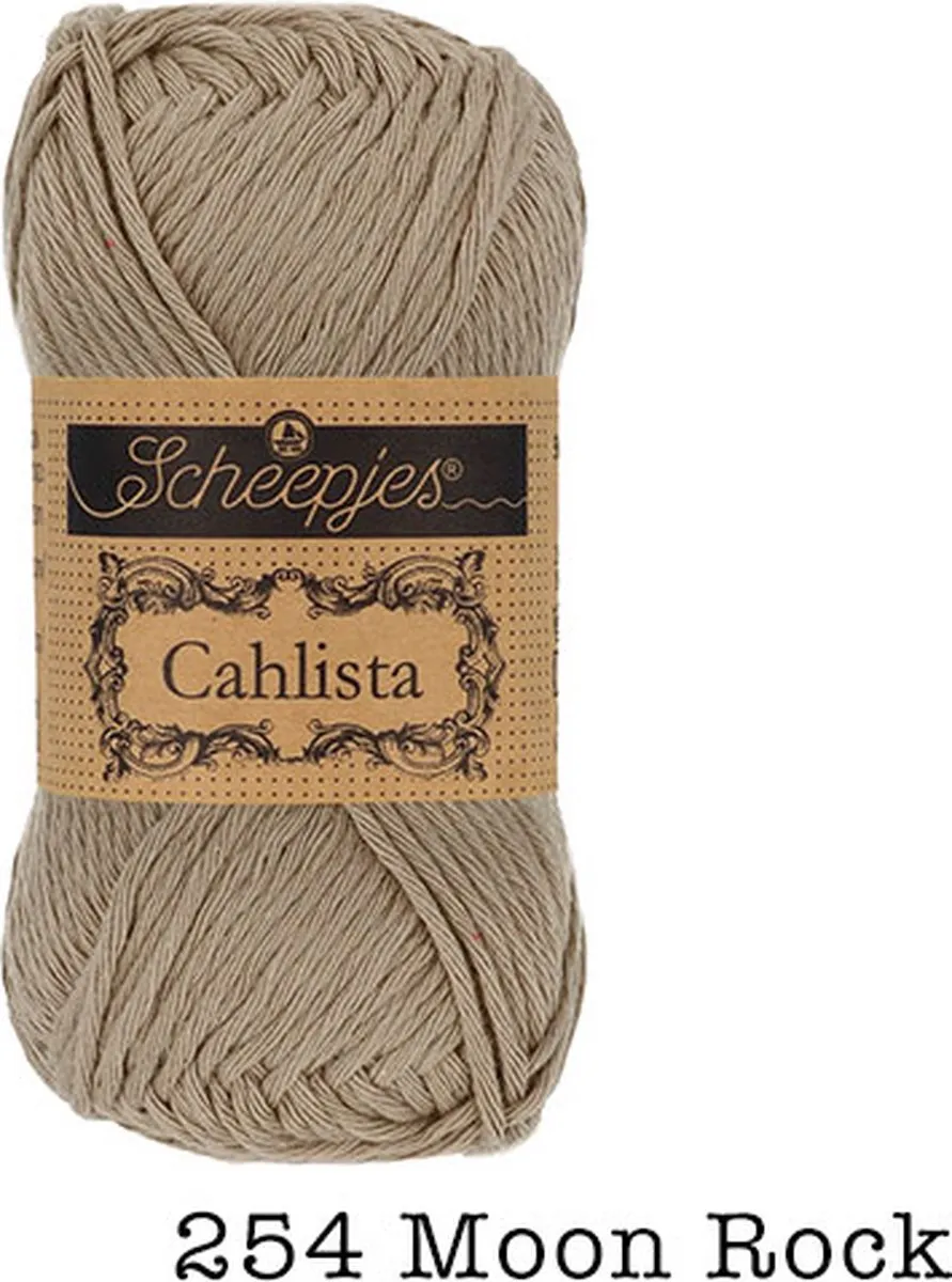 Scheepjes Cahlista Moon Rock (254)