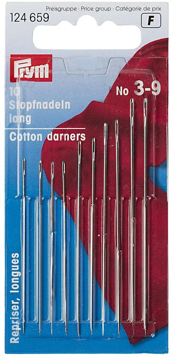 Prym Stopnaalden No. 3-9 - 10 Stuks - Zilver