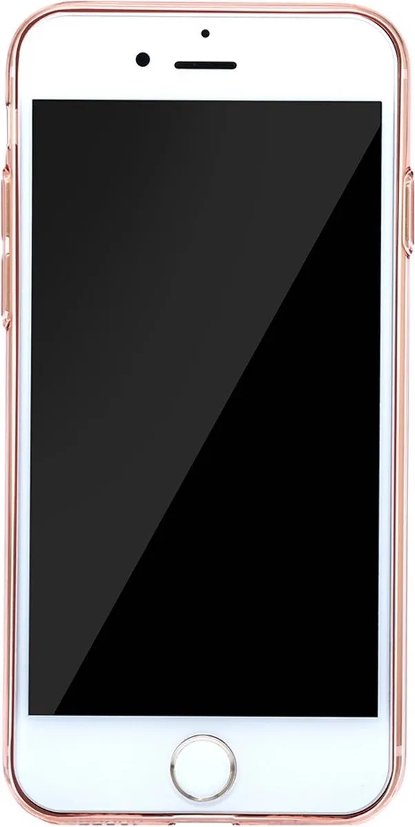 Baseus Simple Series Hoesje iPhone 7/8/SE - Lichtroze