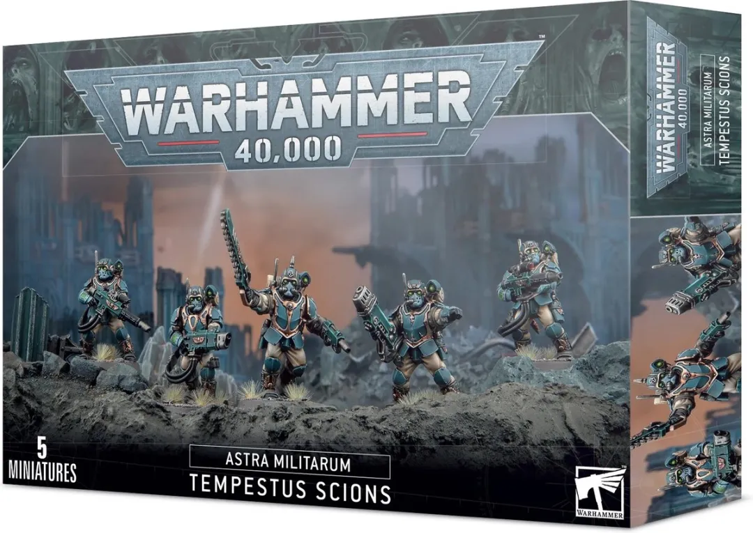 Games Workshop Militarum Tempestus Scions