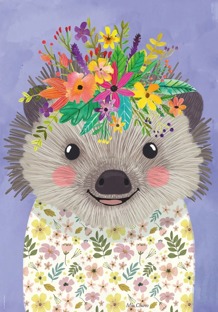 Heye Puzzel Funny Hedgehog 500 Stuks