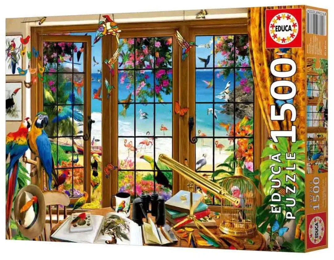 Educa Vogelaars Raam Puzzel 1500 Stuks