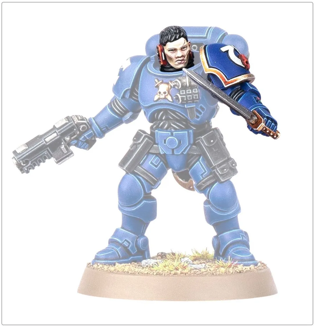 Games Workshop Warhammer 40K Ultramarines Upgrades & Transfers 55-72