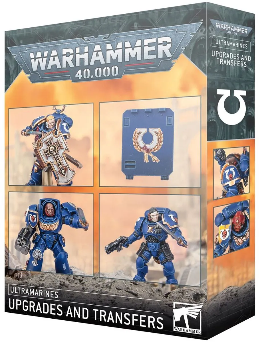 Games Workshop Warhammer 40K Ultramarines Upgrades & Transfers 55-72