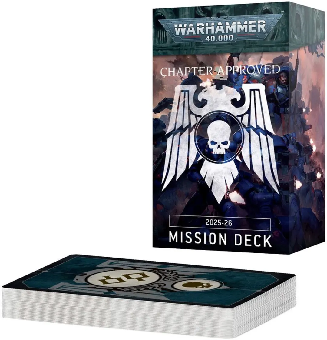 Games Workshop Warhammer 40K Chapter Approved 2025-26 Missiekaarten - 40-65