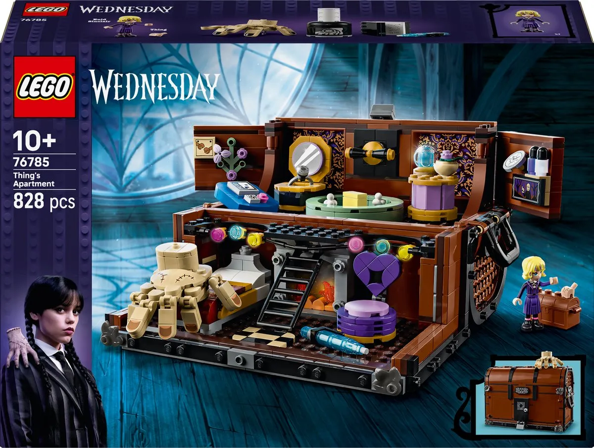 LEGO Wednesday Appartement van Thing 76785 - 828 Stukken