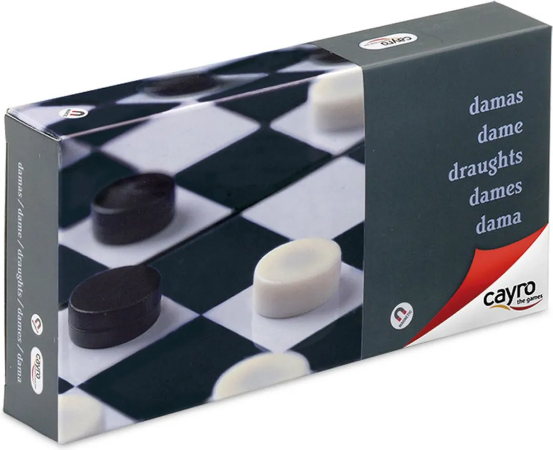 Geronimo Games Cayro Magnetisch Dammen Klassiek