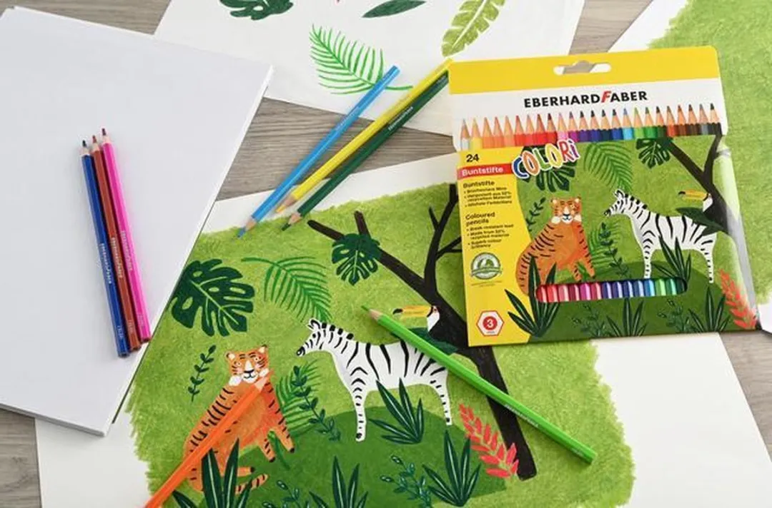 Eberhard Faber kleurpotloden - Colori - 24 stuks - kartonnen etui - EF-514824