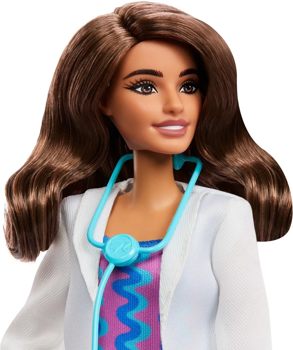 Mattel Barbie Dokter Pop 27cm Multicolor - MPN 0194735348633