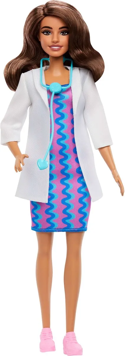 Mattel Barbie Dokter Pop 27cm Multicolor