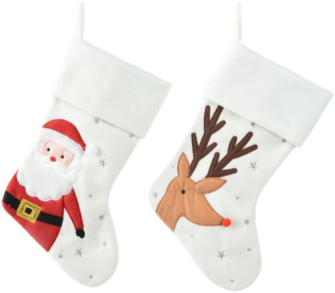 Decoris Kerstsok Multicolor